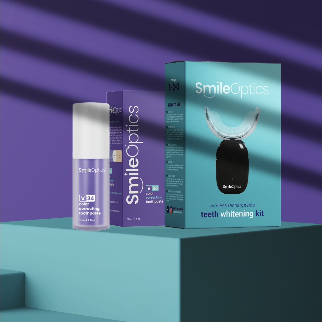 smile optics: teeth whitening kit 