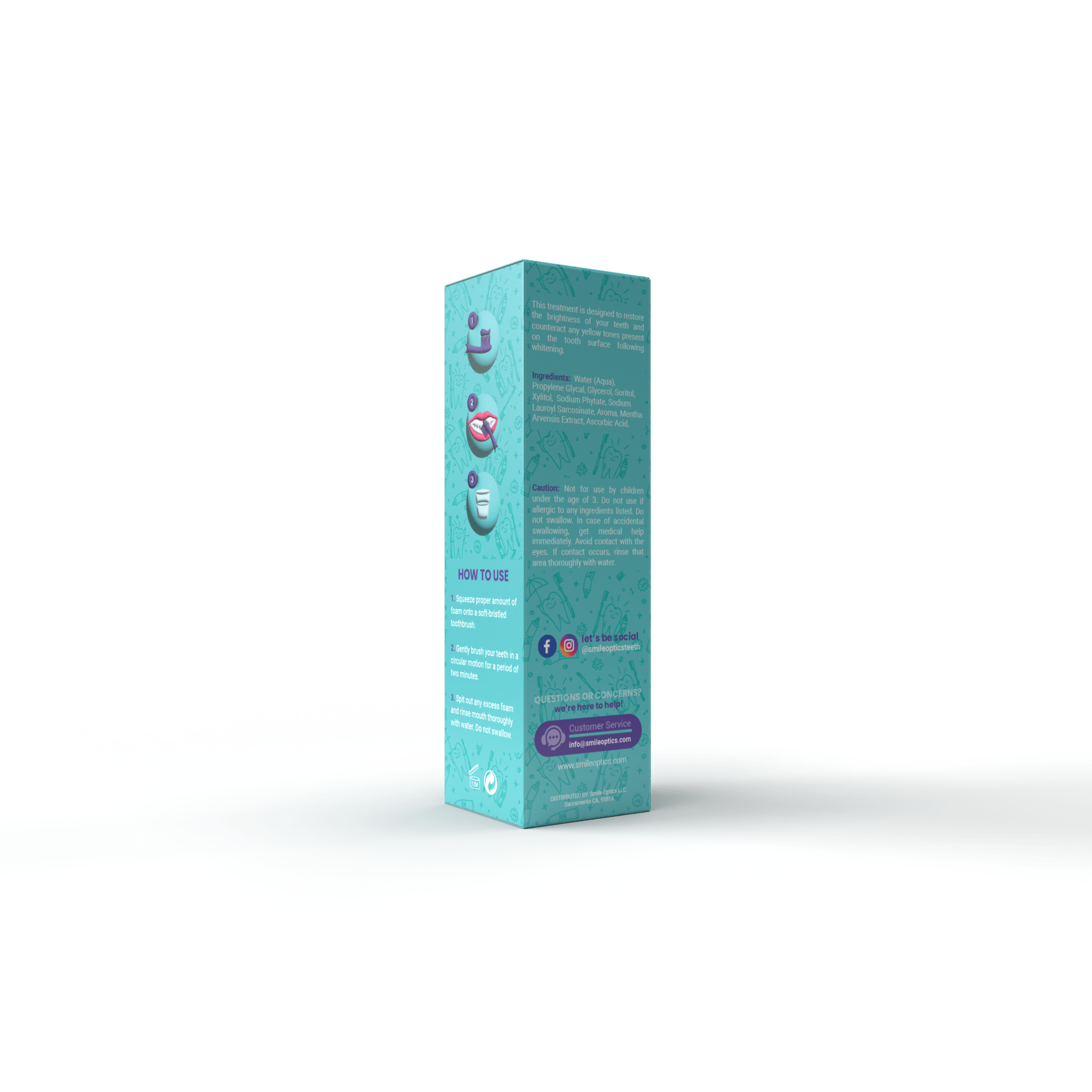 Children's Toothpaste Box