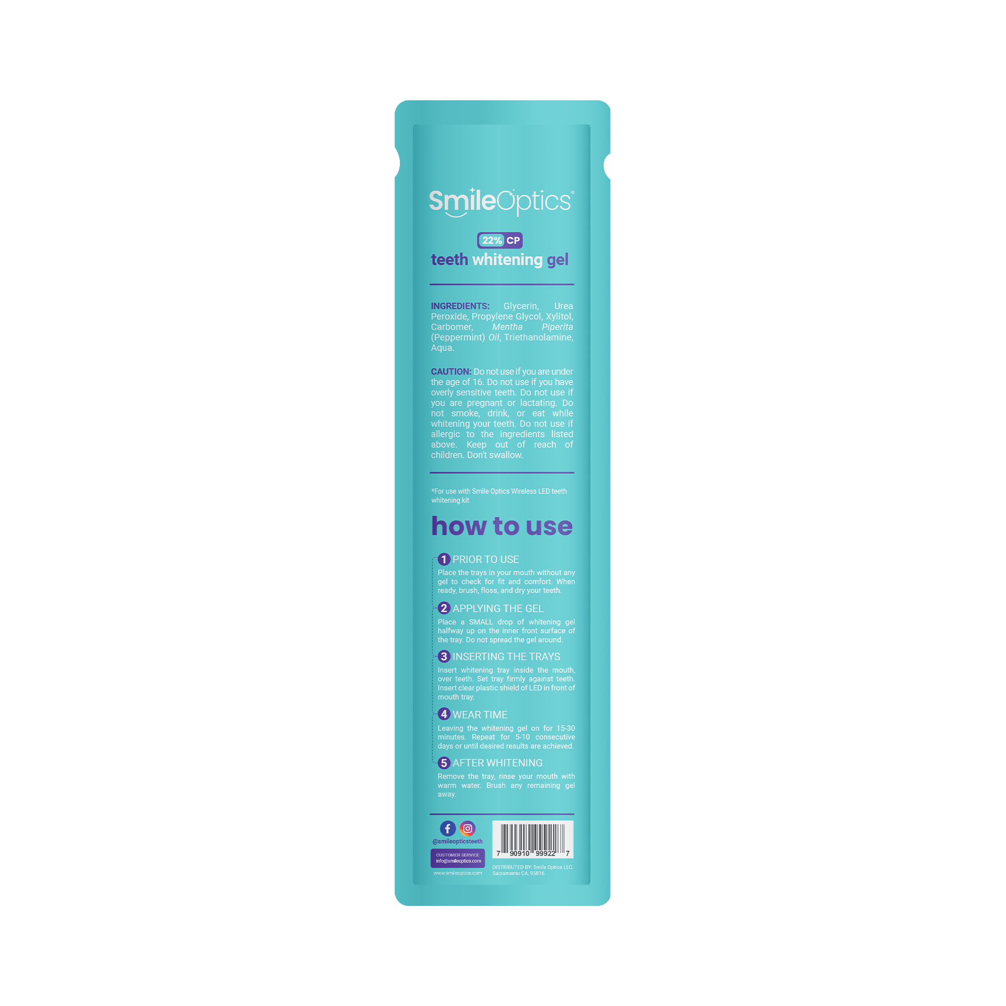 3ml whitening gel syringe 22