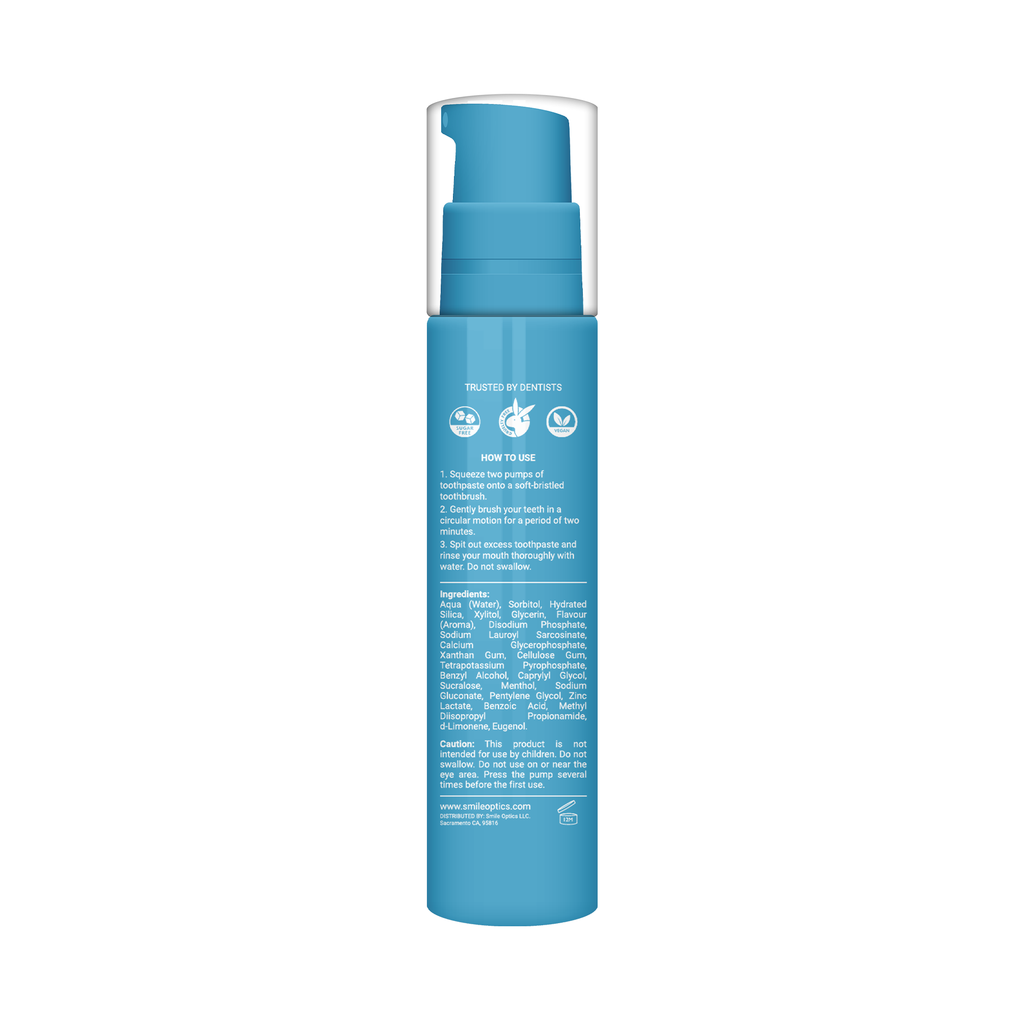 smooth arctic mint toothpaste