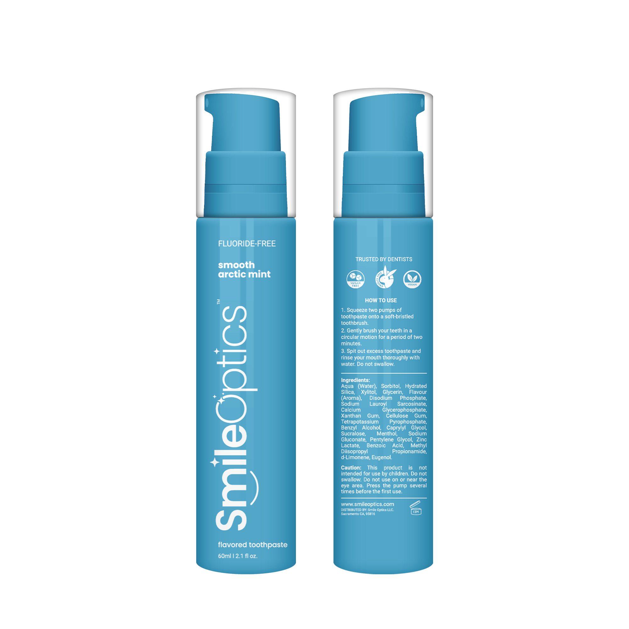 smooth arctic mint toothpaste