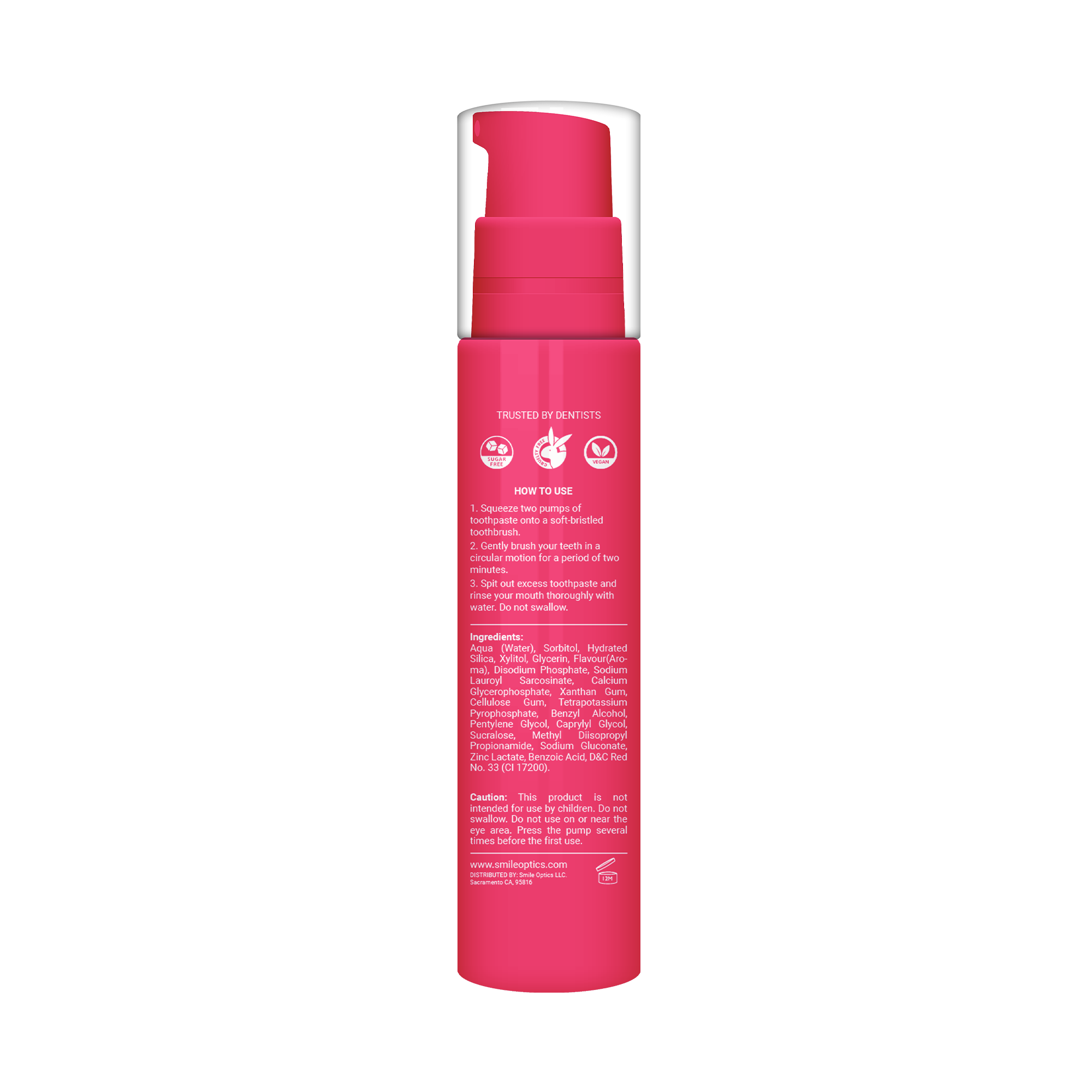 red velvet flavored toothpaste