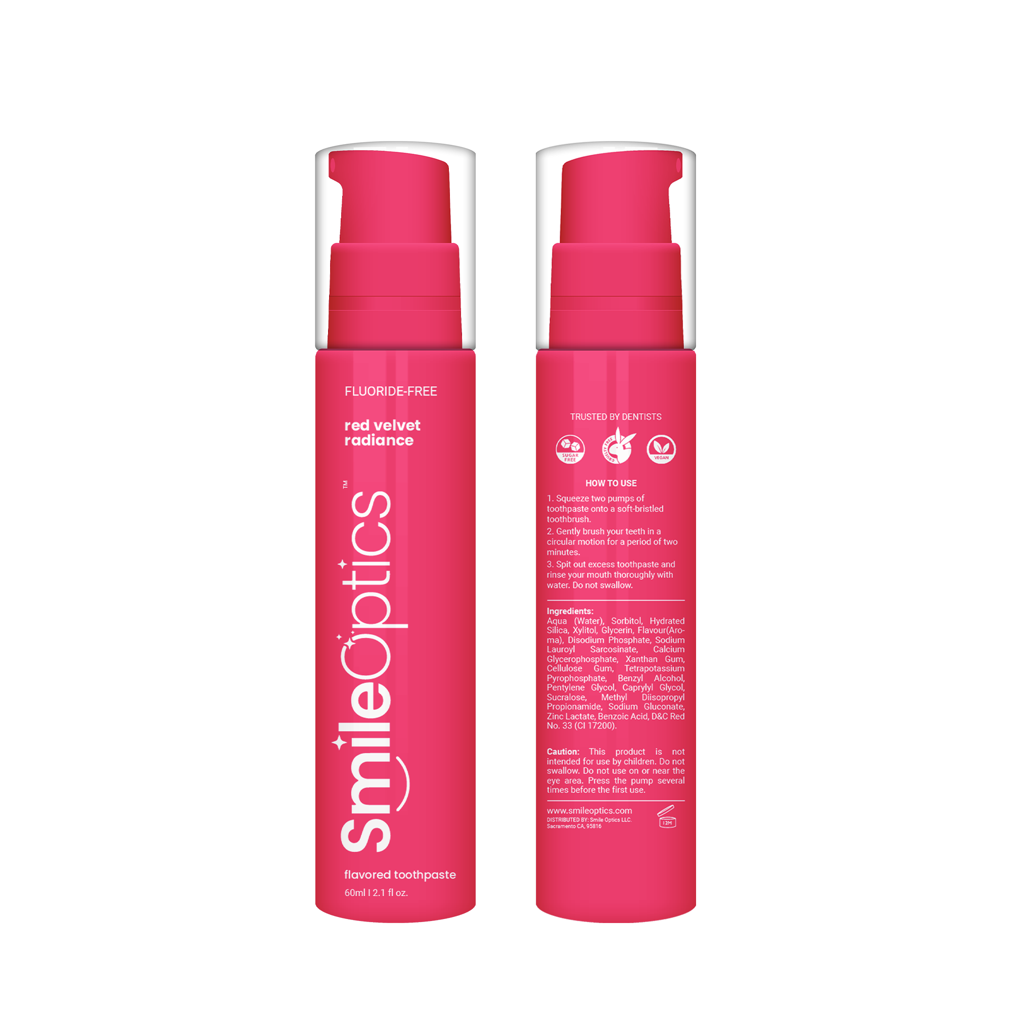 red velvet flavored toothpaste